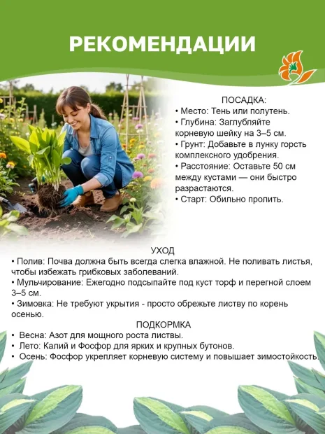 Хоста Оранж Мармелад